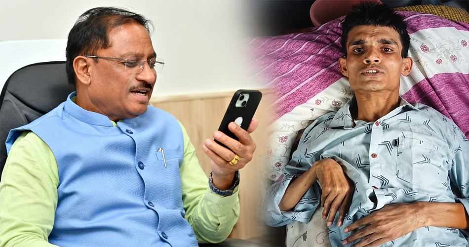 रायपुर : मुख्यमंत्री की संवेदनशील पहल- शशिकांत को एम्स रायपुर में कराया भर्ती